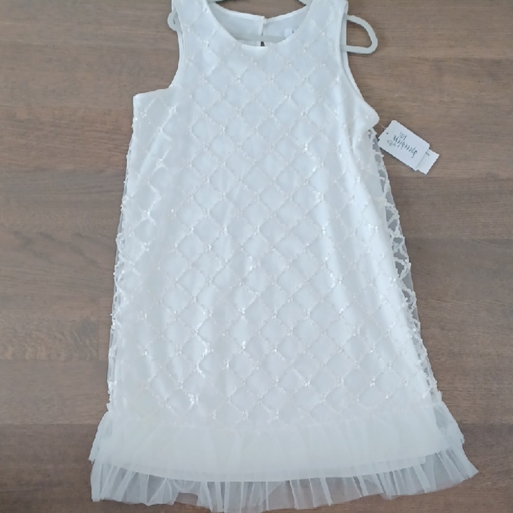 Speechless White Kids Formal Dress